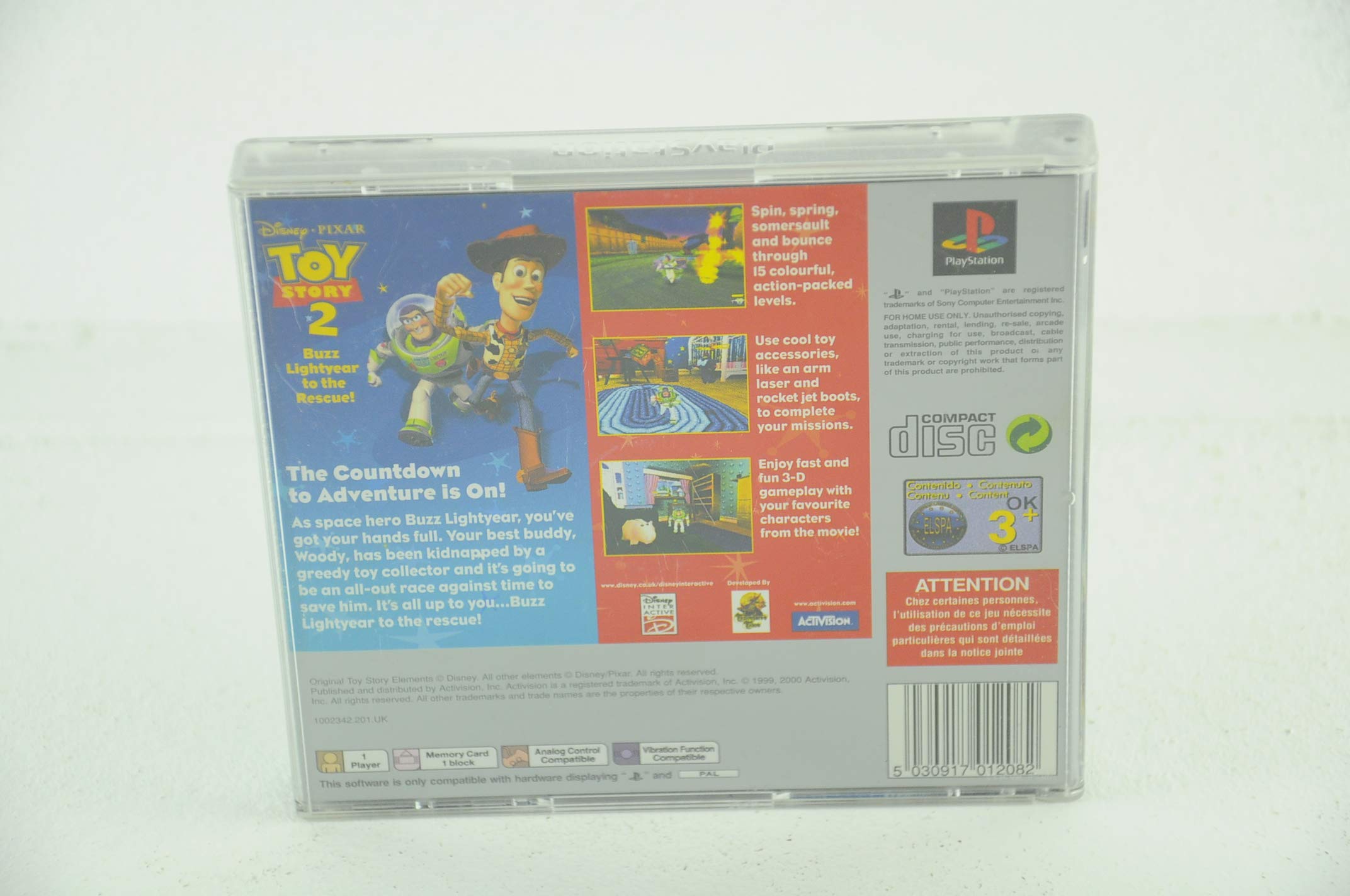 Toy Story 2 Platinum (PS) [PlayStation]