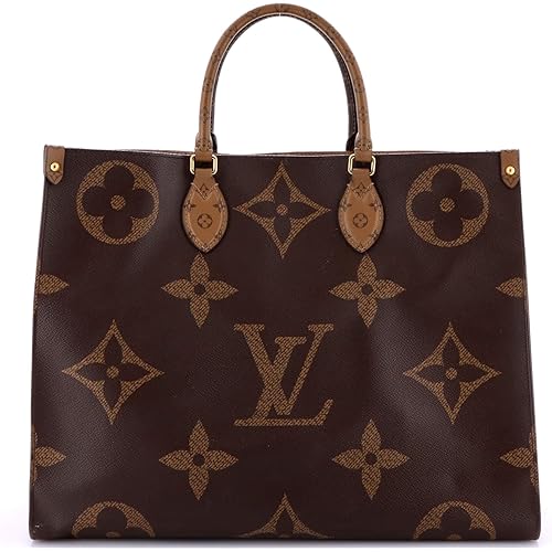 Louis Vuitton, Pre-Loved OnTheGo Tote Reverse Monogram Giant GM, Brown