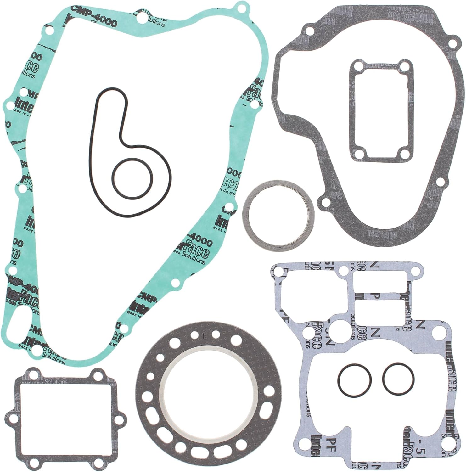 Vertex Complete Gasket Kit Compatible with/Replacement for Suzuki LT-250R 1987-1992 250cc, 808822