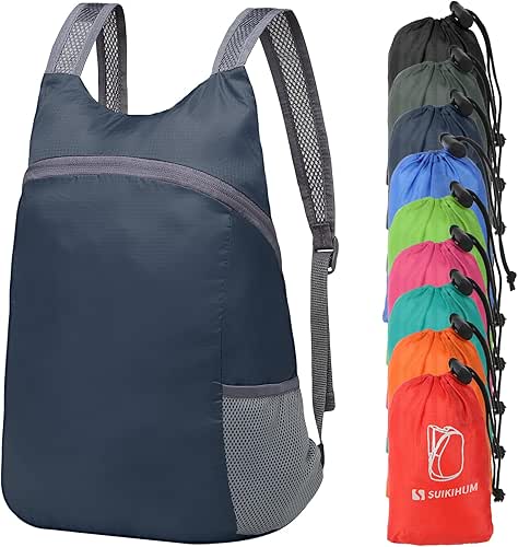 20L Ultra Hiking-Daypack Lightweight Foldable Travel Packable Backpack for Camping