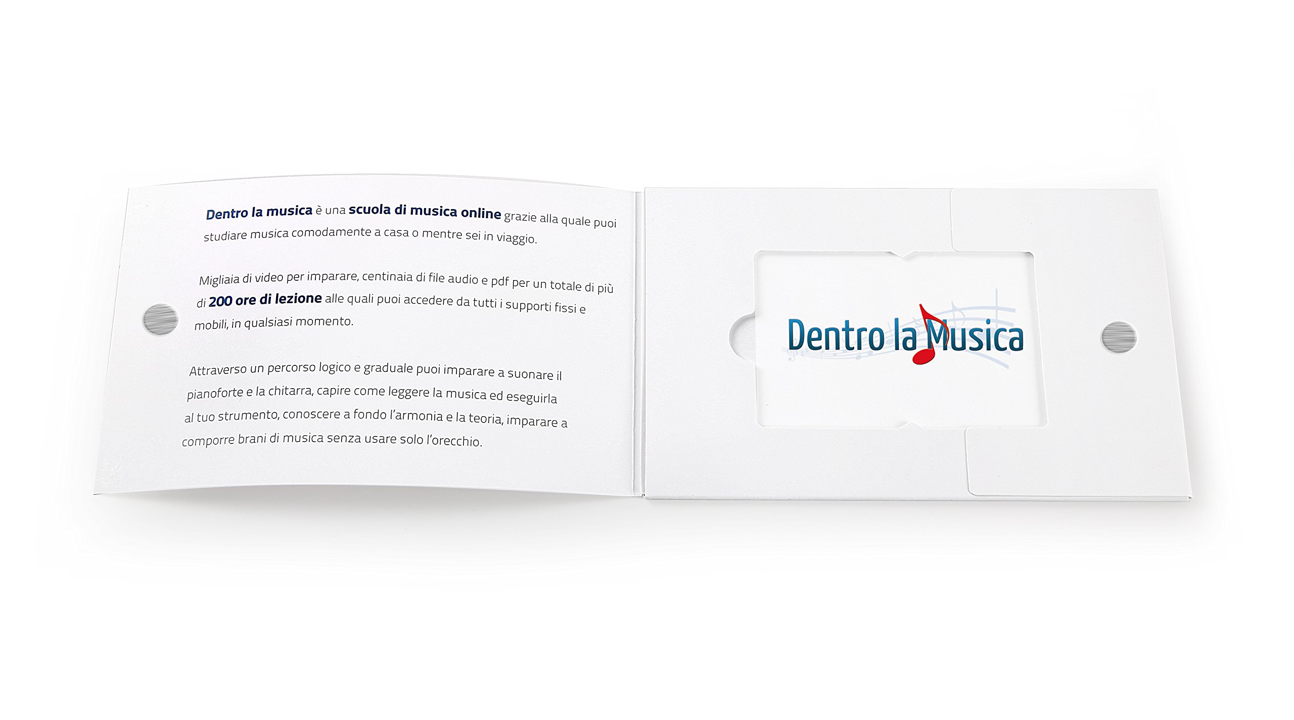 Video Corsi di Musica Online - 1 Anno senza limiti con la card regalo - Corsi di Pianoforte, Chitarra, Armonia, Teoria, Solfeggio e Composizione per principianti e avanzati, Impara con Metodo Graduale