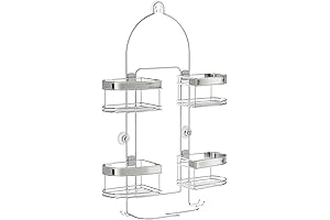 Zenna Home Split Shower Caddy: Ultimate Bathroom Storage Solution