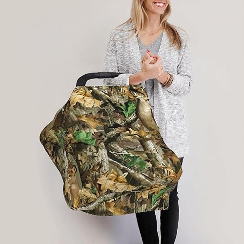 Miniatura 3 de Funda de lactancia original 5 en 1, camuflaje de camuflaje de camuflaje para caza, toldo de cochecito para lactancia materna privacidad