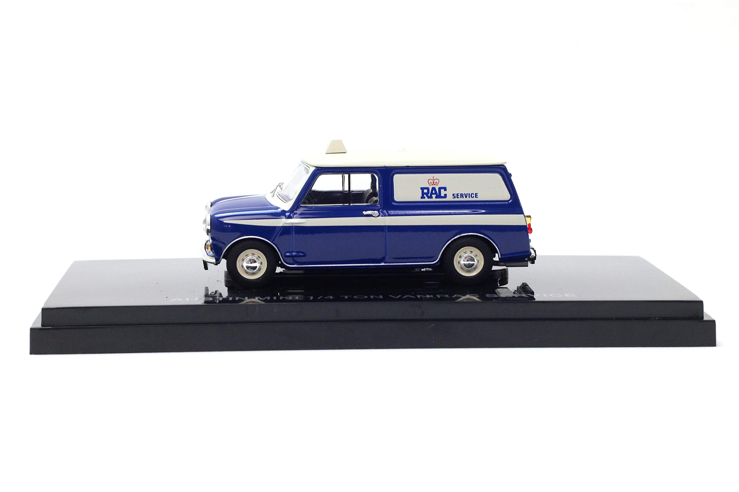 Amazon.co.jp: エブロ 1/43 オースチン ミニ バン RAC ブルー
