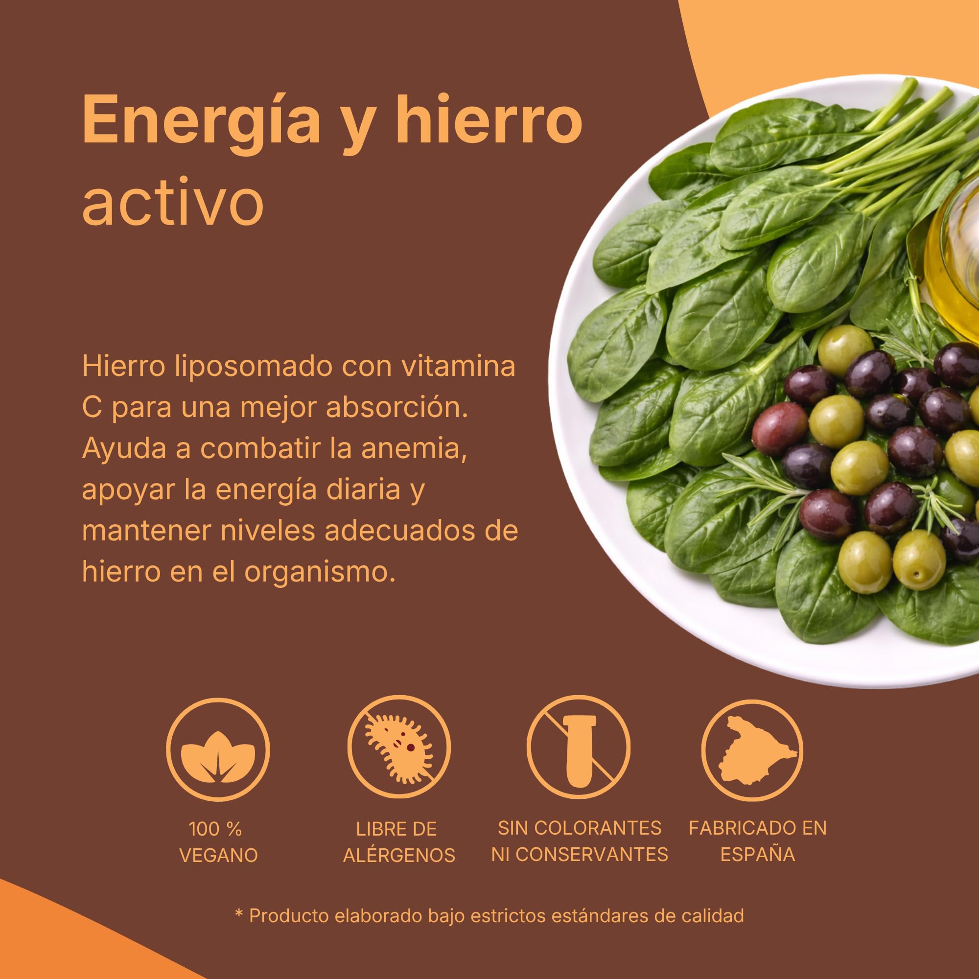 FEPA Hierro Liposomado 30 mg con Vitamina C – 60 Cápsulas Pack de 2 – Alta Absorción y Biodisponibilidad – Apoyo a la Energía y Vitalidad - FEPA