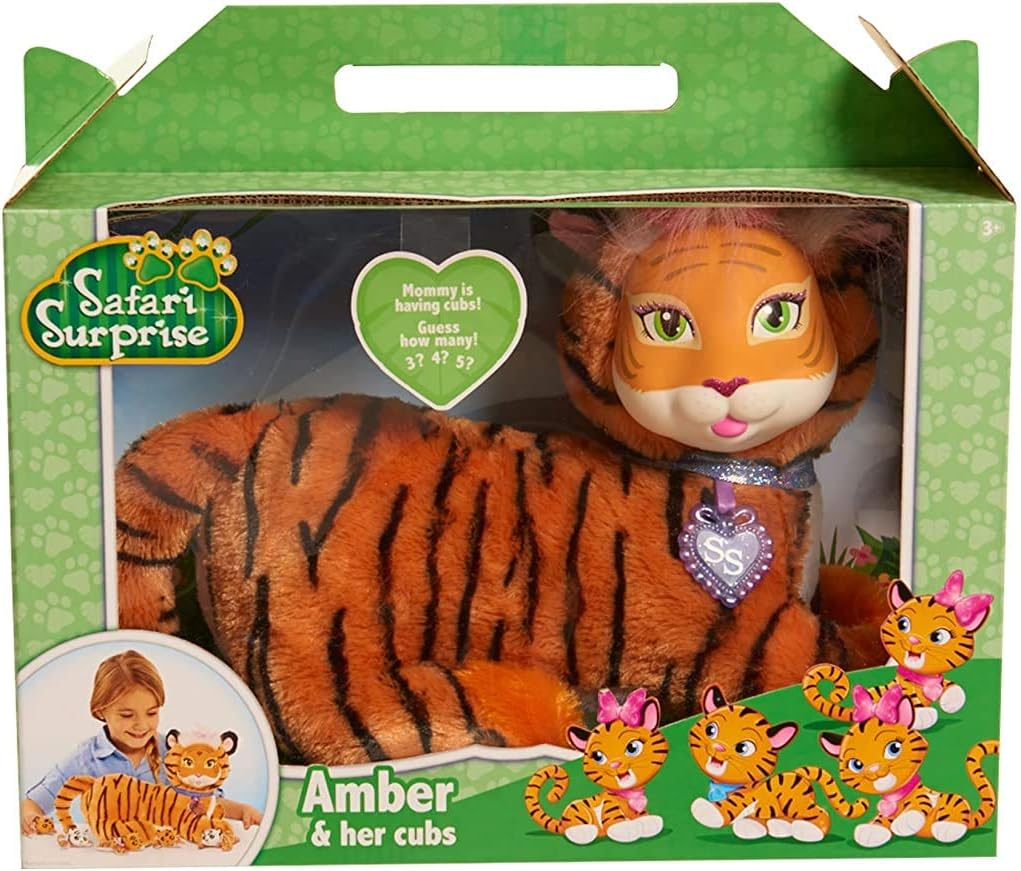 JP Puppy Surprise "Safari Surprise Tiger Wave 1" Plush Toy