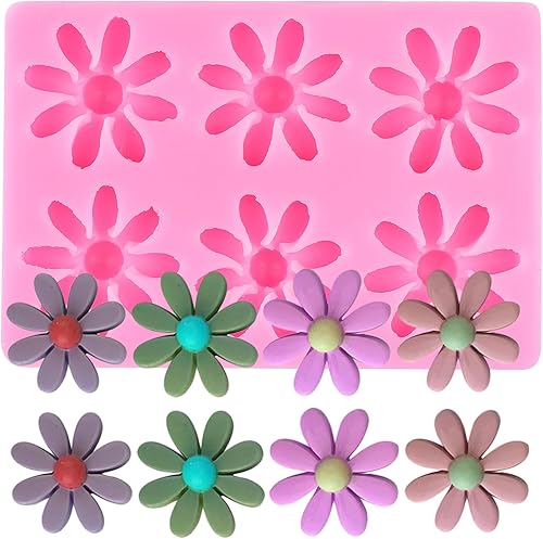 Moldes de silicona de flores Molde de pastel de fondant de flores para decoración de pasteles de flores, decoración de cupcakes, caramelo de disponible en Yaxa Guatemala