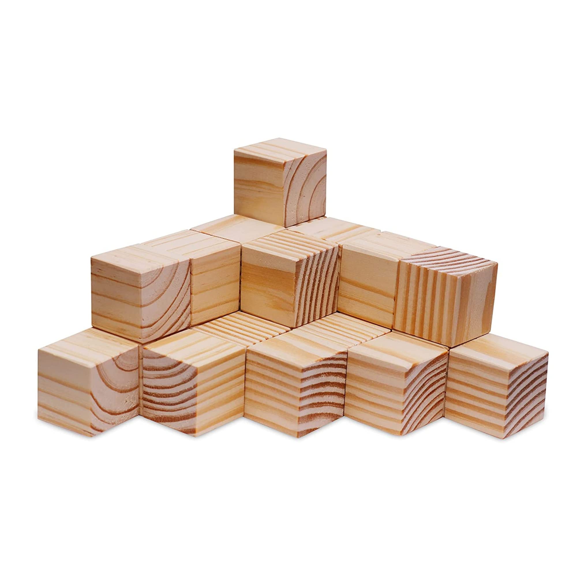 Oswal Wood Crafts Wooden Block Cubes for Crafts DIY Project 2x2x2 inch (24) (B0BPCQXGCC) Amazon Price History, Amazon Price Tracker