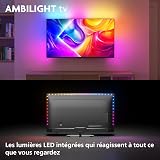 The One 120 hz - Pied central - QLED - AMBILIGHT 3 - UHD - TITAN OS PHILIPS - 65PUS9000 - 2