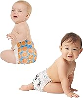 Vista 22 de The Honest Company Clean Conscious Diapers Plant-Based, Sustainable Fall '23 Limited Edition Prints Club Box, Size 1 (8-14 lbs), 80 Count