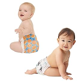 The Honest Company Clean Conscious Diapers Plant-Based Sustainable Space Travel and Orange You Cute Club Box Size 4 22-37 lbs 60 Count