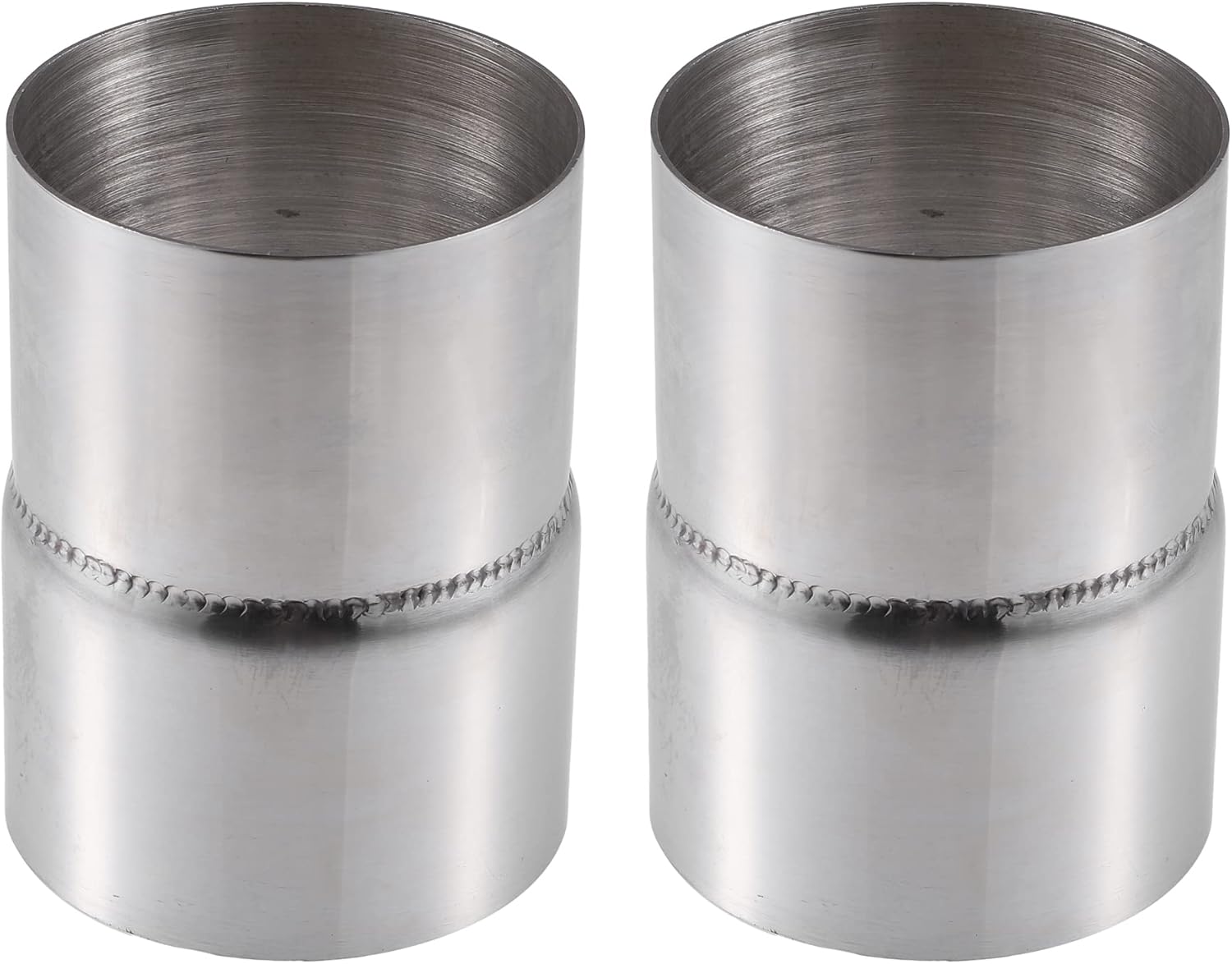 X AUTOHAUX Car Exhaust Pipe Adapter Reducer Connector 2.75" ID to 3" OD