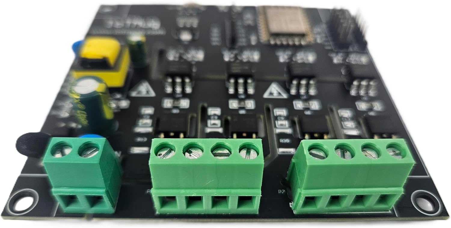 Light Contoller Sequencer 4 Channel Quite Works 90-240V Ac - Expandable - Control Over WiFi - Unlimted Modes 50/60Hz - Each Ch 4A