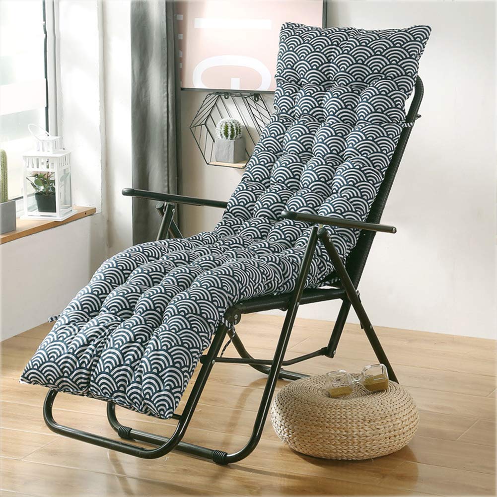 Coussin pour chaise longue rembourré Yuly Style2 matelas épais 8cm grand confort intérieur extérieur