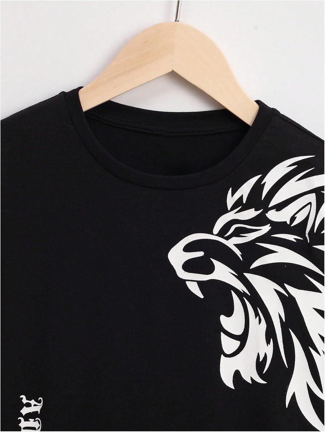 SweatyRocks Boy's Letter Print T Shirts Crew Neck Short Sleeve Graphic Tees Tops - Image 3