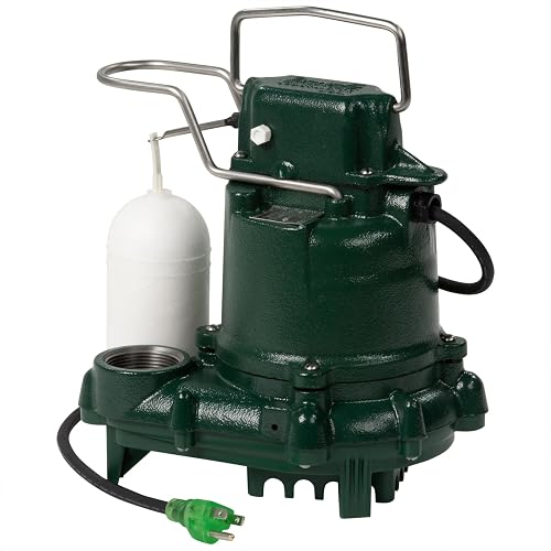Zoeller M53 Mighty-Mate 1/3 HP Submersible Sump Pump
