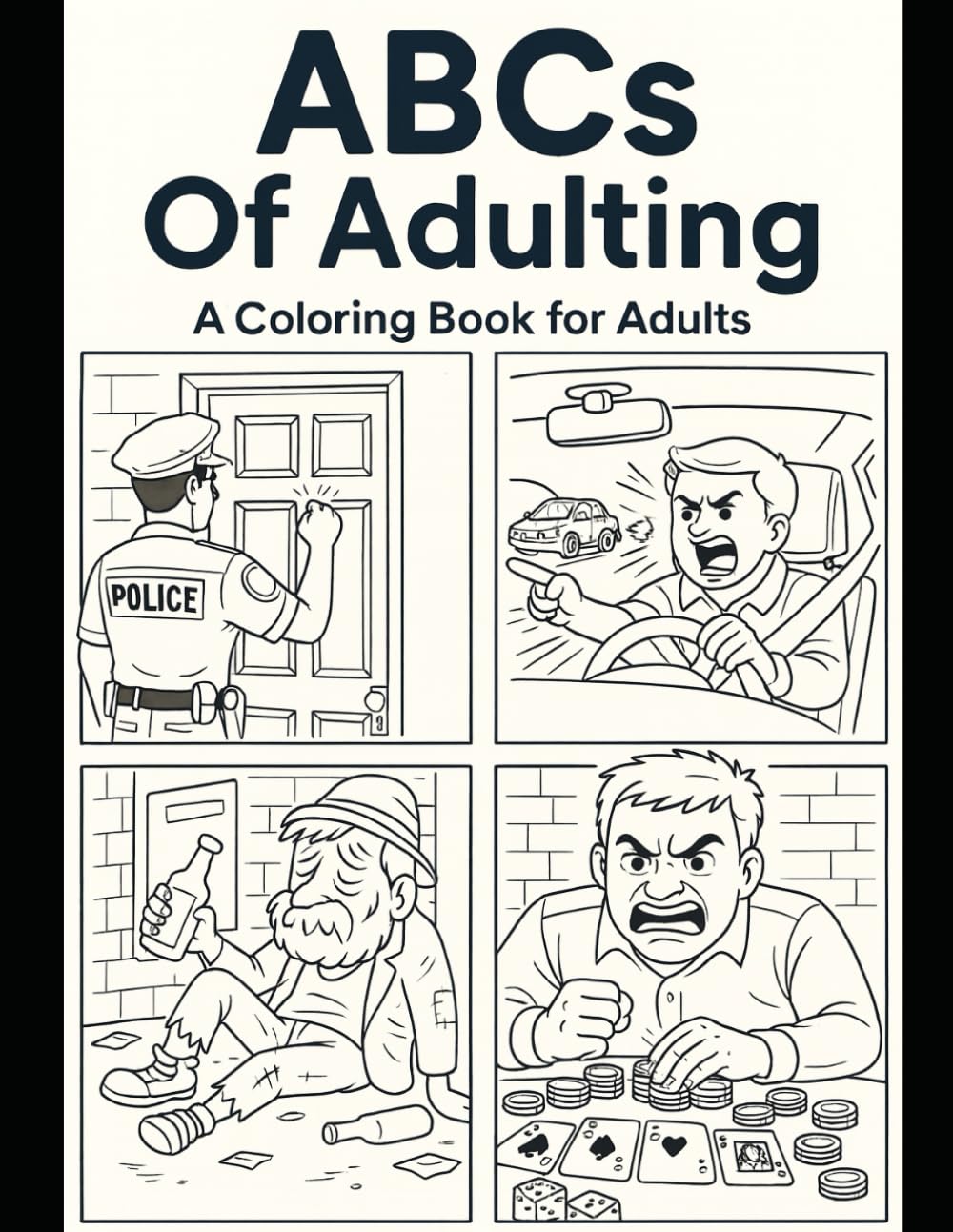 ABCs of Adulting: A coloring book for Adults (Adult Coloring Books)