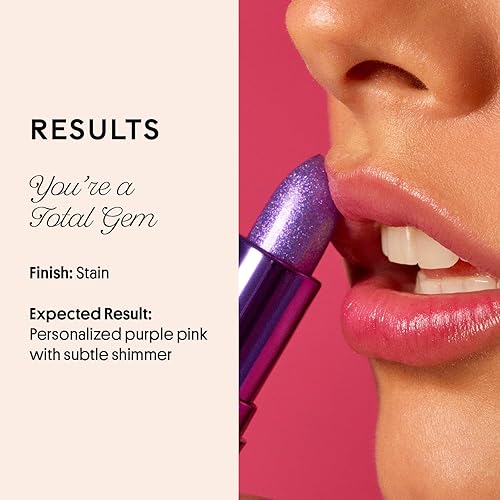 Miniatura 10 de Winky Lux Bálsamo Glimmer, lápiz labial que cambia de color con pH y bálsamo labial tintado, bálsamo labial hidratante vegano, arcoíris