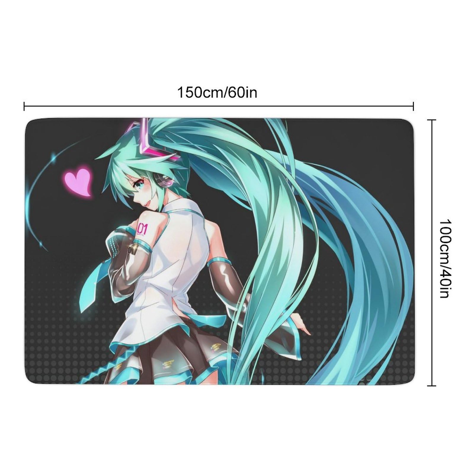 初音ミク　ラグ　125×160 カーペット　パントリー　キッズマット　レア　限定 初音ミク ラグ 125×160 カーペット パントリー キッズマット
