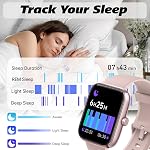 Smart Watch for Men Women with Bluetooth Call, Alexa Built-in, Heart Rate & Sleep Monitor, 1.83" DIY Dial Fitness Watch with 100+ Sport Modes, IP68 Waterproof, Compatible with Android iOS