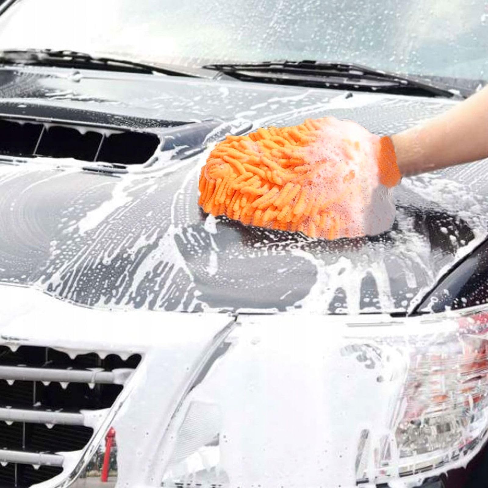6Pcs Mitaine de Lavage Auto Mitaine de Nettoyage Auto Double Face Mitaine de Lavage Super Absorbant Mitaine de Lavage GANTS AUTO - Auto 6Pcs Mitaine de Lavage Auto Mitaine de Nettoyage Auto Double Face Mitaine de Lavage Super Absorbant Mitaine de Lavage GANTS AUTO - Auto