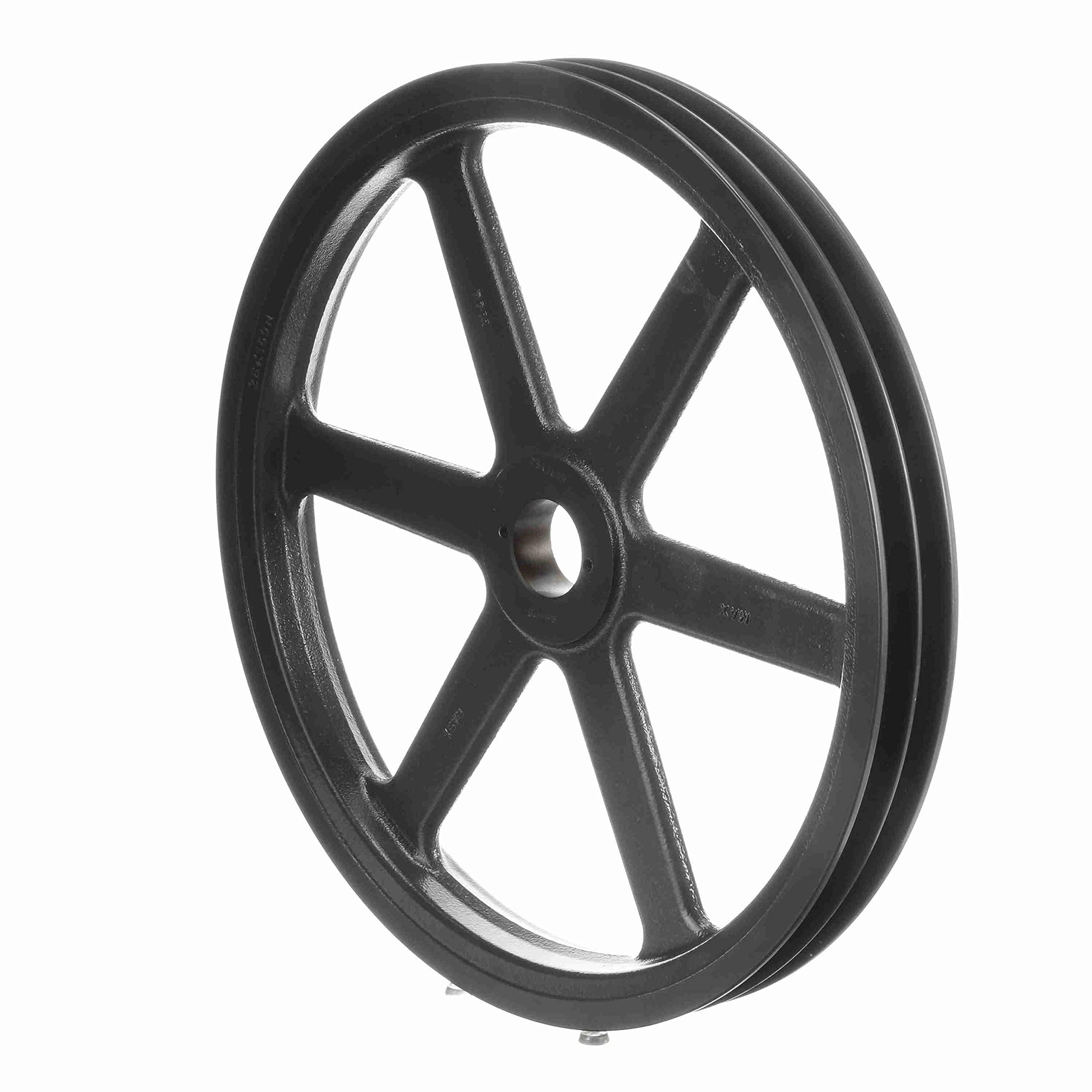 Browning 2BK160H Bushed Classical Gripbelt Sheave, 4L or A, 5L or B Belt, 2 Grooves, Uses H Bushing