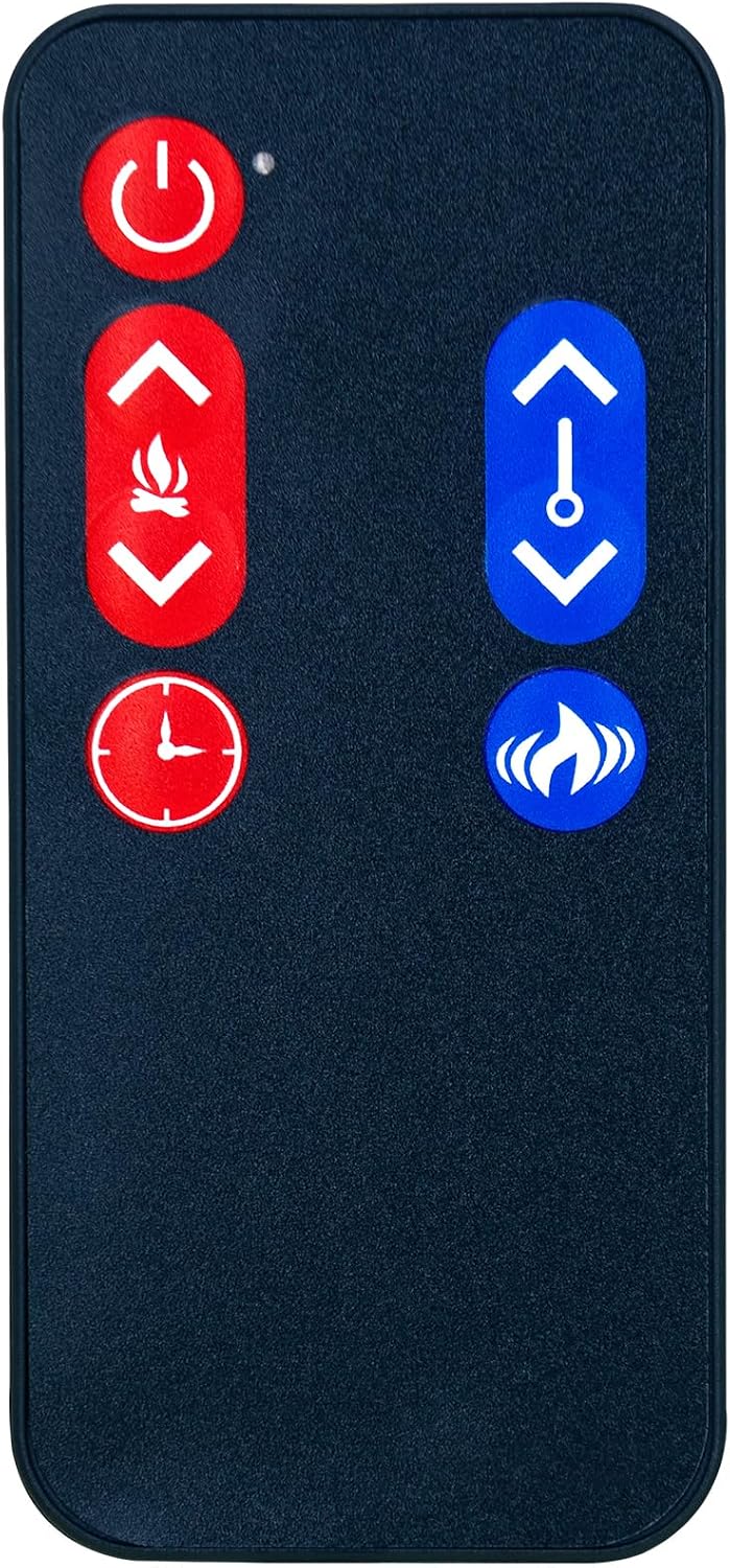 Replacement Remote Control for Signature by Ashley Electric Fireplace EF30-23B EF16-23 EF30-30A W100-101