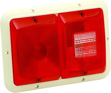 Bargman Double Horizontal Light, Red C/W 30-84-001