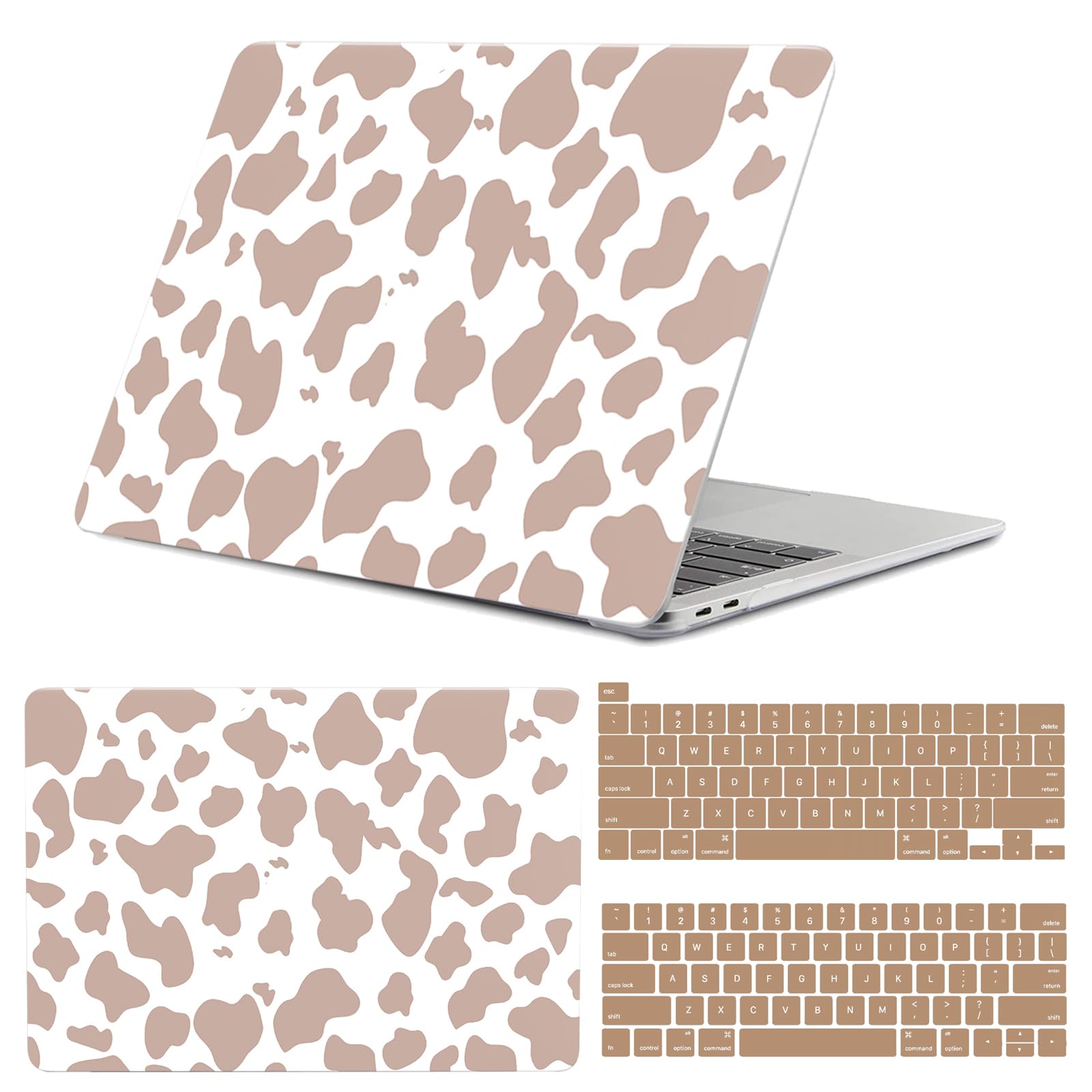 GABraden Compatible with MacBook pro 13 inch Case,2020 2019 2018 2017 2016(A2338 M1/A2159/A2251/A2289/A1989/A1706) with Touch ID and 2 Pack Keyboard