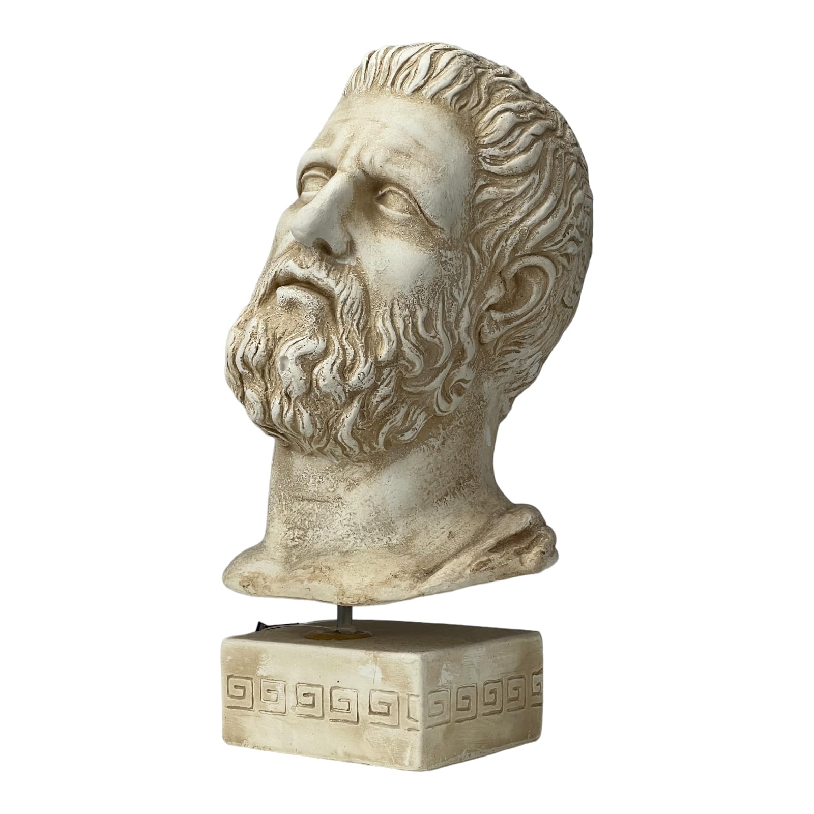 Hippocrates Father of Medicine Physician Head Bust Sculpture Museum Copy