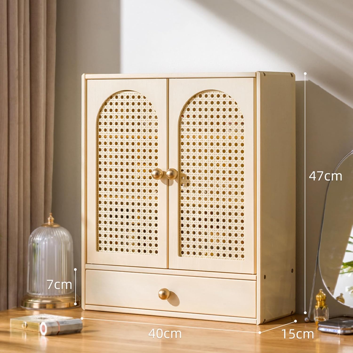 食器棚 本棚 キッチンラック 竹製 透明扉付き 大容量 多機能 キャビネット リビング オフィス 台所 書斎 居間 寝室 新居祝い