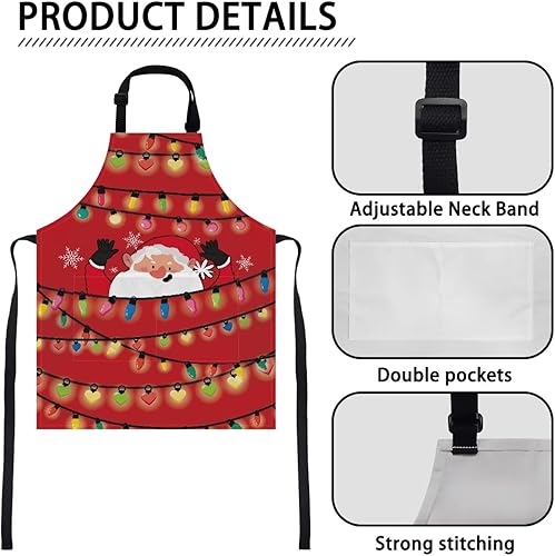 Vista 117 de doginthehole Delantal para niños con bolsillo para niños y niñas, delantales de chef ajustables con 2 bolsillos para cocinar, pintar