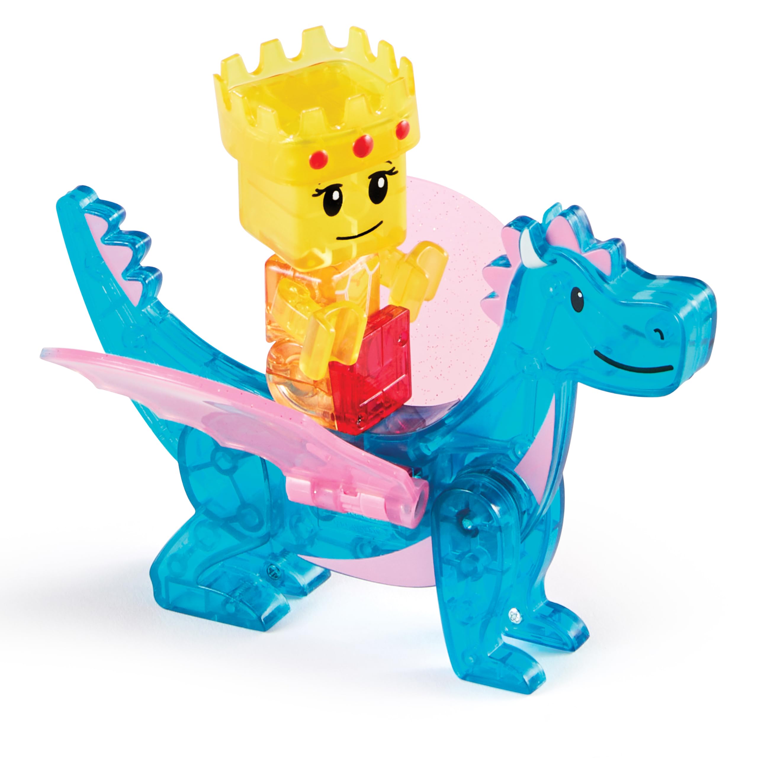 Magna-Tiles Castle - Juego de construcción magnética de 25 Piezas, la Marca Original de construcción magnética