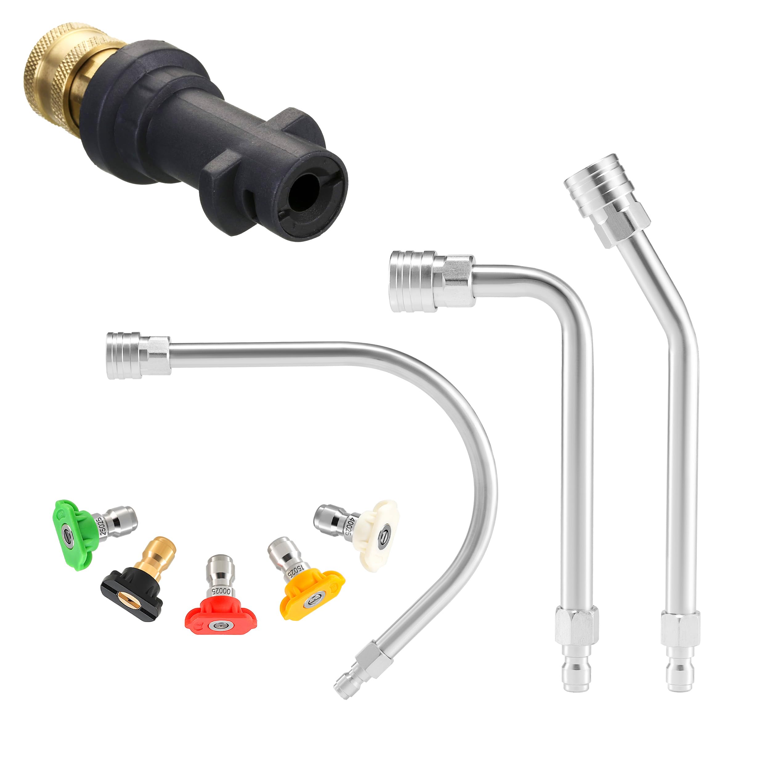 M MINGLE Jet Washer Extension Wand, Compatible with Karcher K2-K7, 4000 PSI