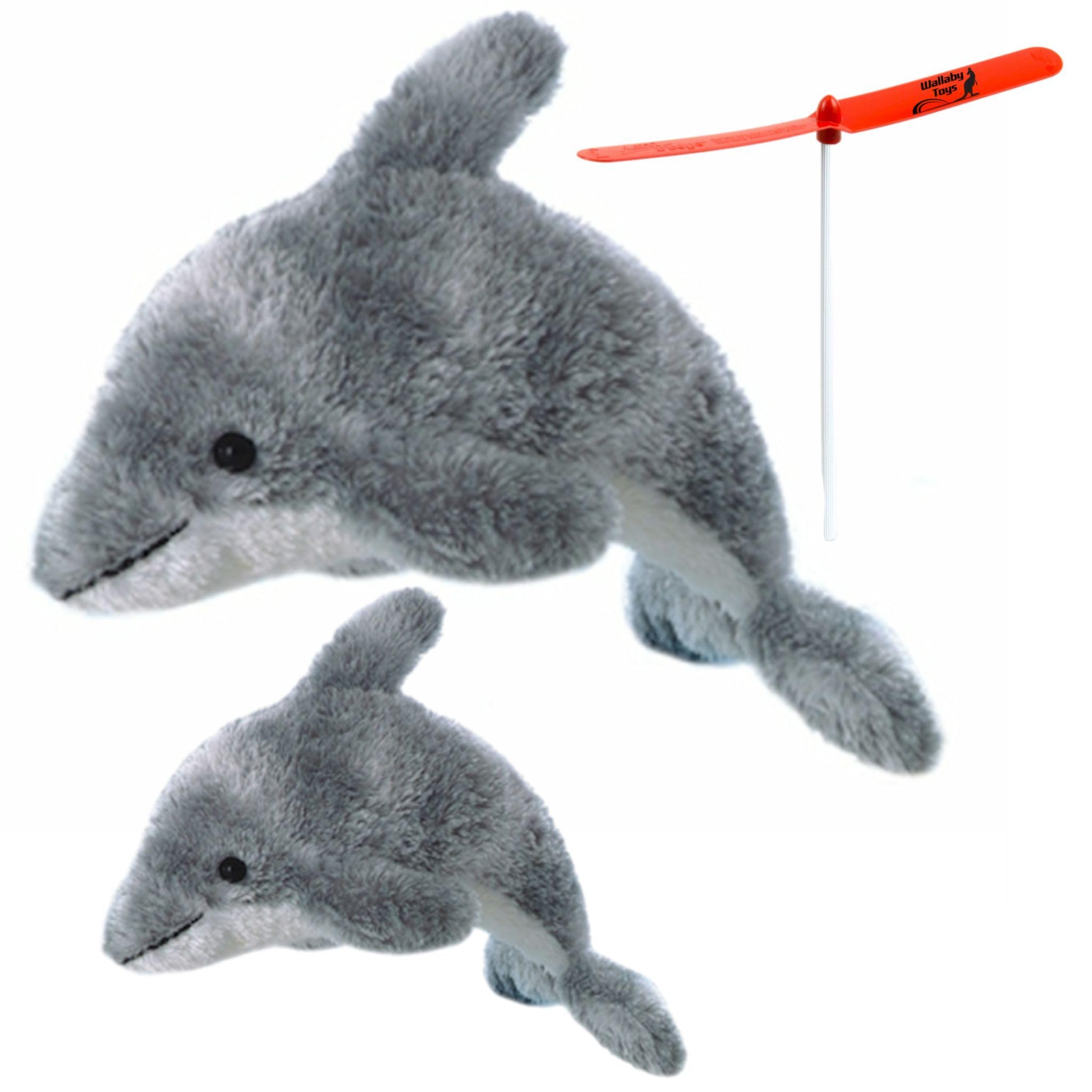 Amazon.com: Wallaby Toys Aurora World Mom and Baby Dolphin Plush