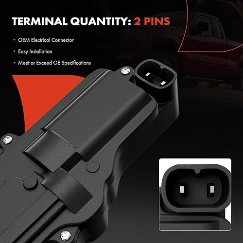 Miniatura 7 de A-Premium Actuador de cerradura de puerta compatible con vehículos Ford Lincoln Mazda Mercury - Para F-150 F-250 Freestar Mustang Ranger Taurus