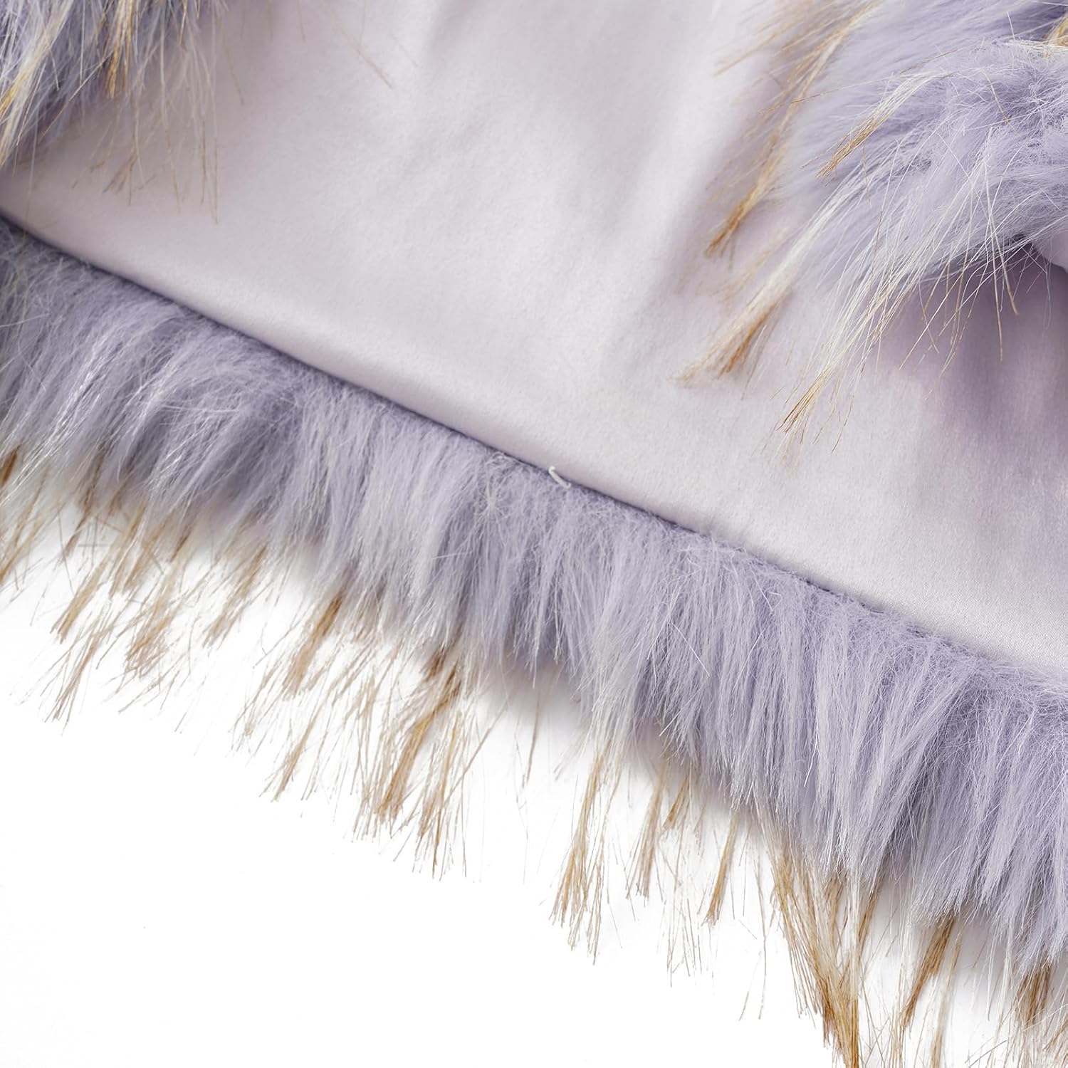 Amazhiyu Women's Faux Fur Crop Open Front Vest Coats Sleeveless Jackets Winter - Image 5