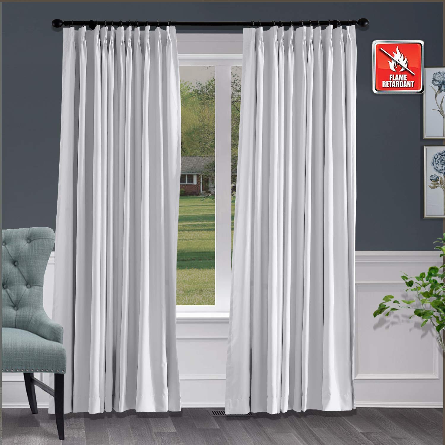 Flame Retardant Curtains Walmart Curtains & Drapes Top 2023