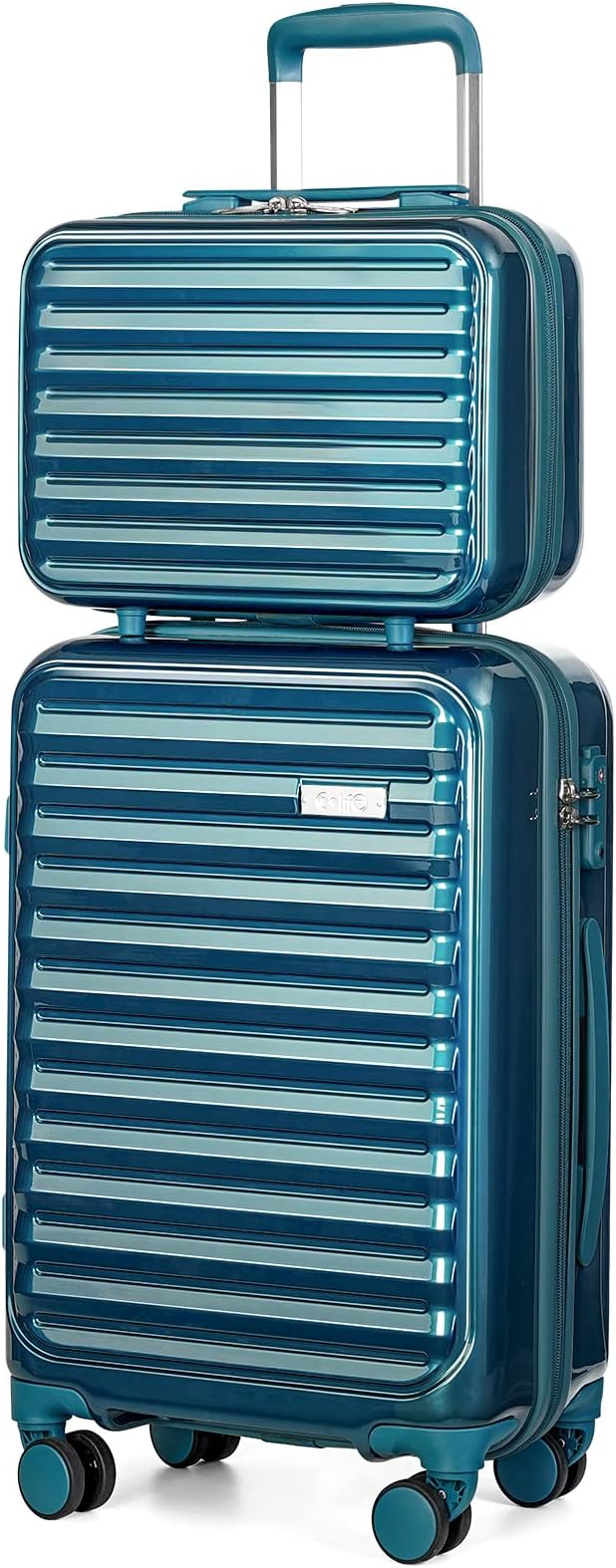Coolife Luggage Suitcase expandable (only 28”) ABS+PC Spinner suitcase with TSA Lock carry on 20 in 24in 28in