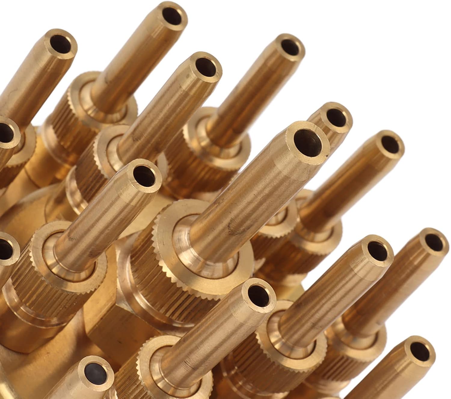 噴水ノズルスプレースプリンクラー 壮観な取り付けが簡単調整可能な真鍮3層可変噴水ノズル公園用 (G1インチ)