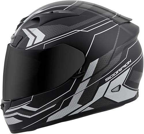 Miniatura 2 de ScorpionExo EXO-R710 casco de estilo rostro completo, para adulto, unisex, XS, Plateado