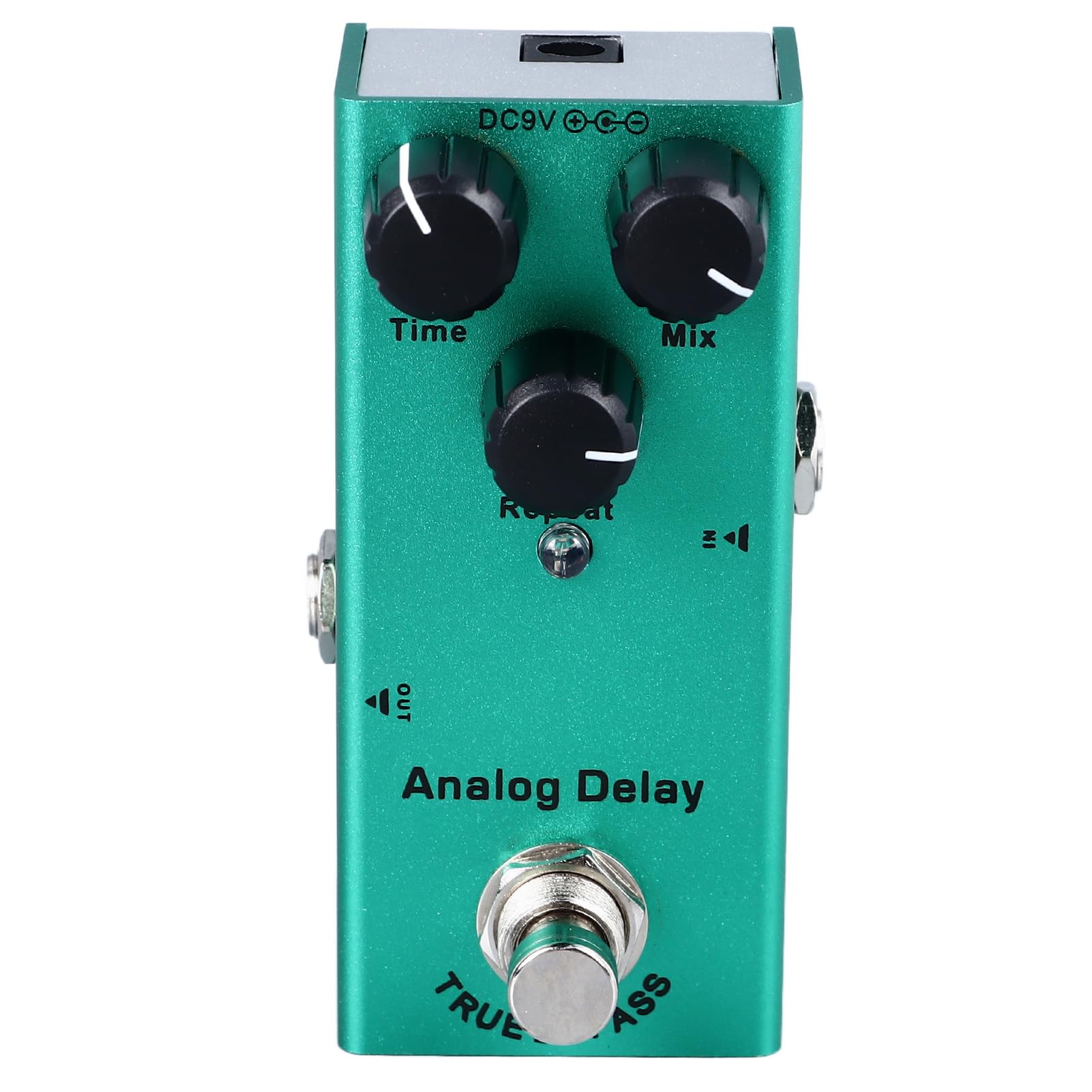 Pédale Effet Guitare Électrique Phase Vintage - Alliage Aluminium Mini Portable, Réglages Précis Distorsion Volume Tone, Son Clair Et Puissant