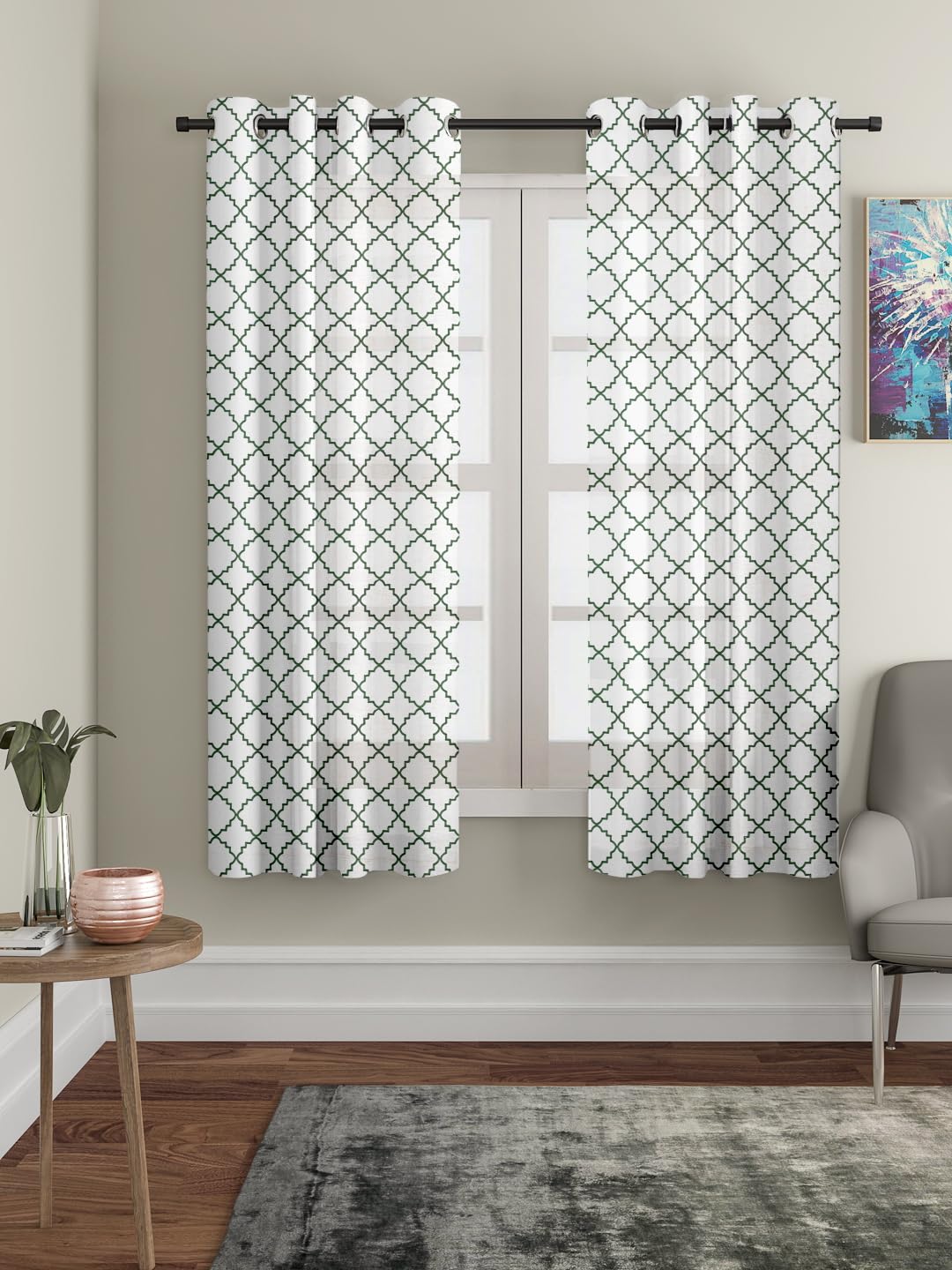 See full amazon price history chart for Amazon Brand - Solimo Polyester Polylinen Embroidery Window Curtains (Pack of 2, 5 Feet, Green) Amazon Brand - Solimo Polyester Polylinen Embroidery Window Curtains (Pack of 2, 5 Feet, Green) (B0C65GQVBZ) Amazon Price History, Amazon Price Tracker