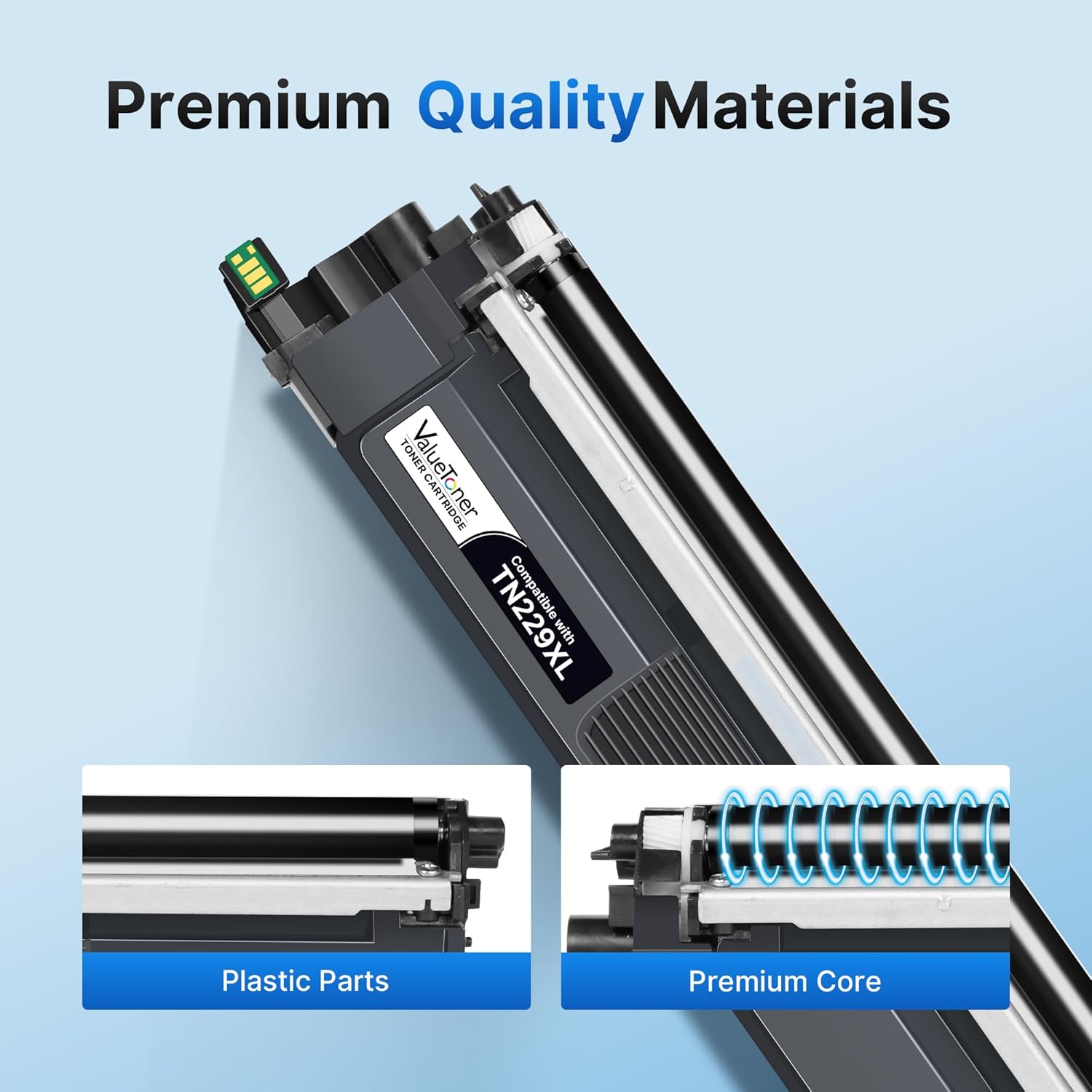 TN229XL Toner Cartridges Replacement for Brother TN229 XL TN-229XL TN-229 XL for Brother MFC-L3780CDW MFC-L3765CDW MFC-L3720CDW HL-L3280CDW HL-L3220CDW HL-L3300CDW (Black, Cyan, Magenta, Yellow)