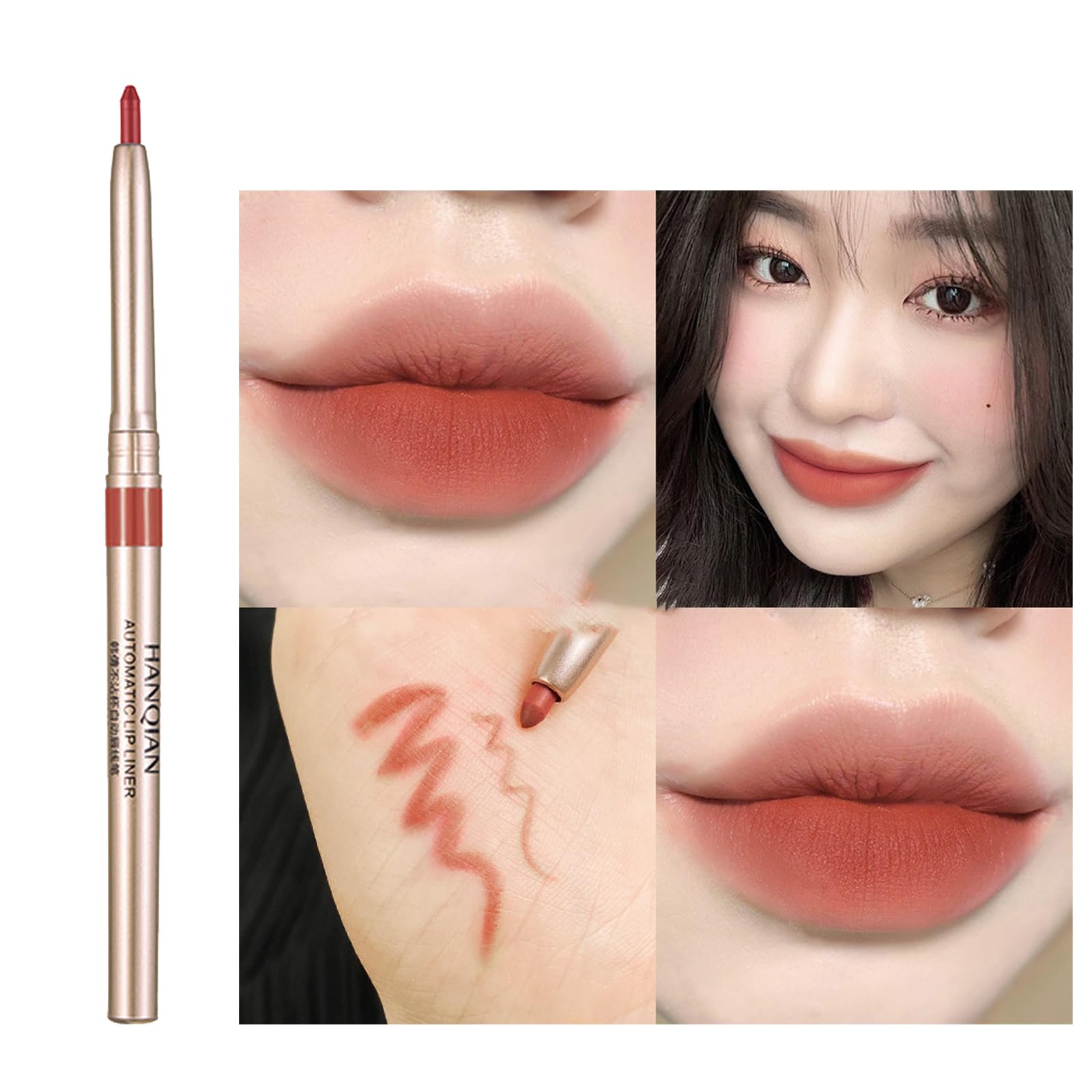 Amazon | Lynlyulinger リップライナー 口紅 棒紅 リップ