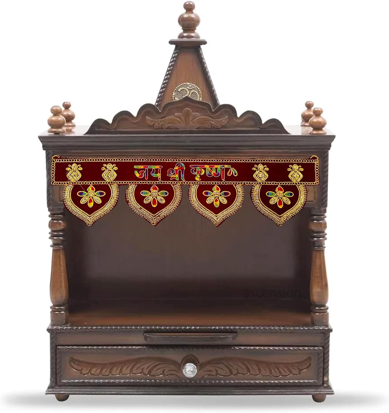 Ascension Traditional Art Handmade Temple Toran Door Hanging Toran for Home Decor