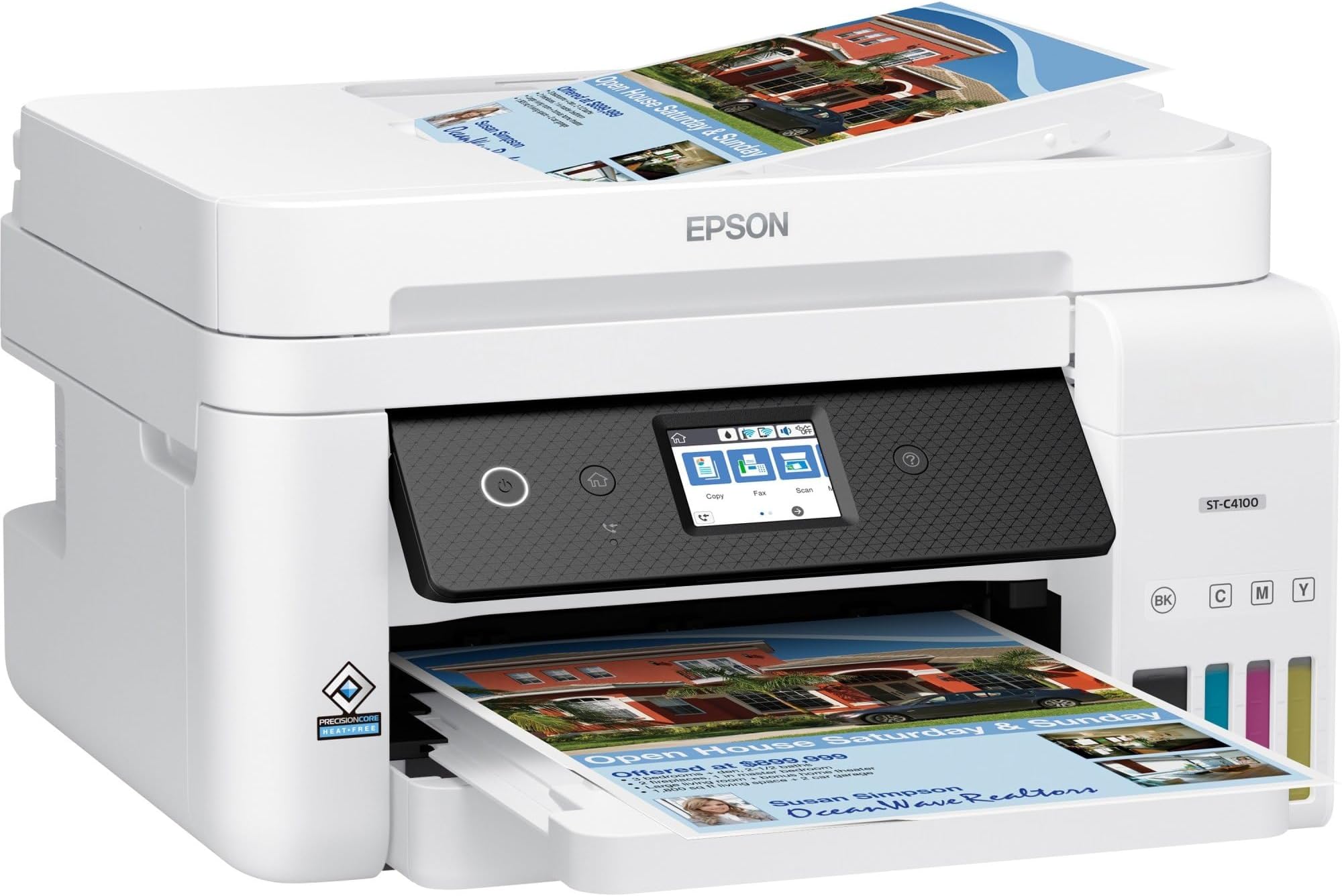 Workforce ST-C4100 Wireless Inkjet Multifunction Printer - Color
