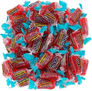 CandyKrave Joly Rancher - Caramelos duros saborizados de alta calidad, envueltos individualmente, bolsa de dulces a granel, delicia de sabor a ponche de fruta de larga duración, bolsa resellable (1