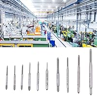 Vista 4 de Juego de herramientas de rosca de rosca de rosca M1 a M3.5, 10 piezas