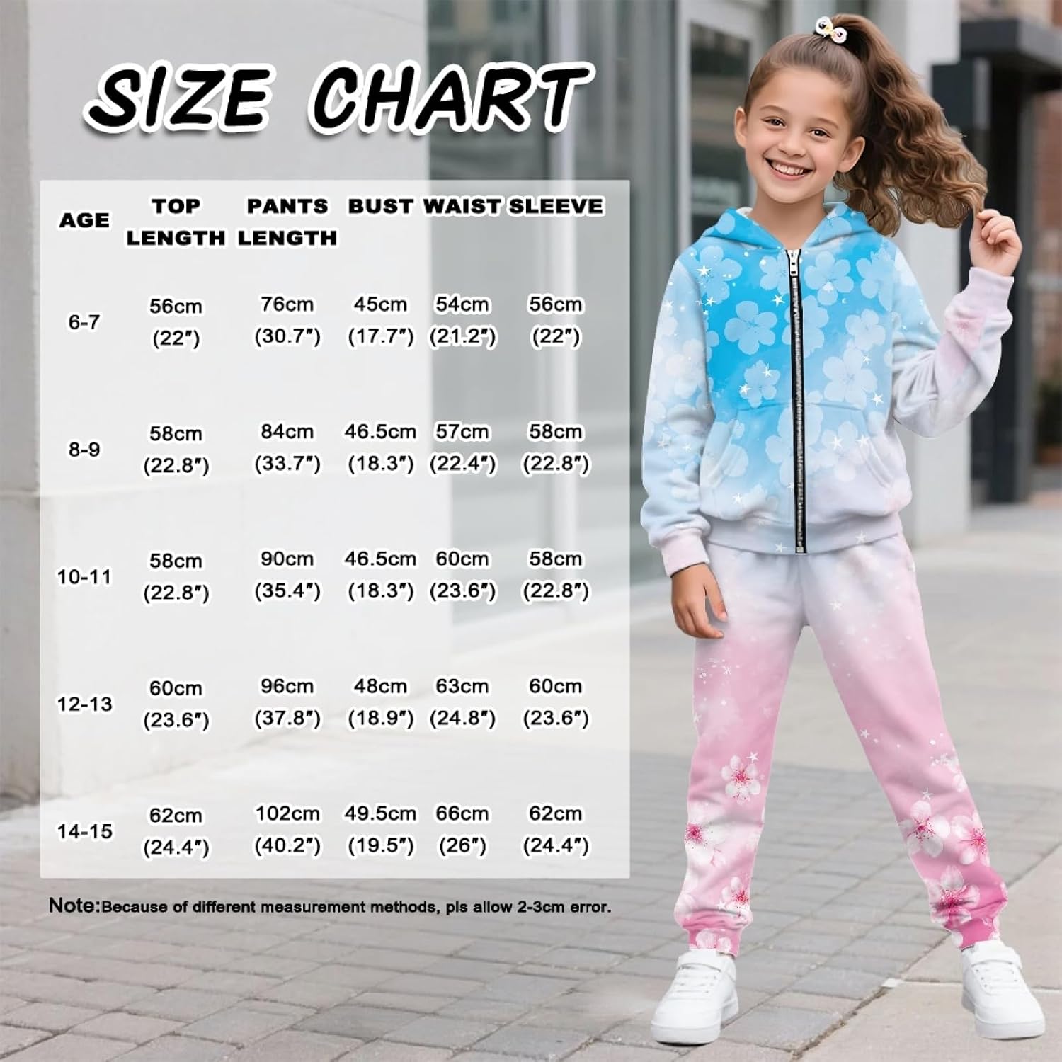 HUIACONG Girls Sweatsuits for Kids Boys Sweat Set for Children Tracksuits